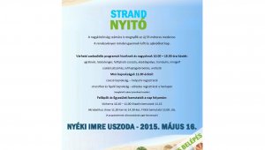 Strand nyitó